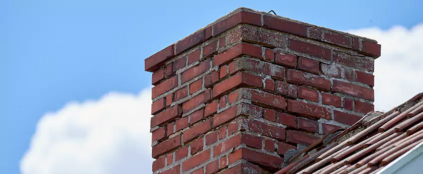 Brick Chimney Flue Installation in Belmont, CA