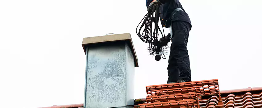 Chimney Brush Cleaning in Belmont, California