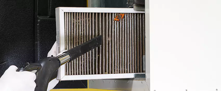 Clogged Air Duct Cleaning Process in Belmont, CA