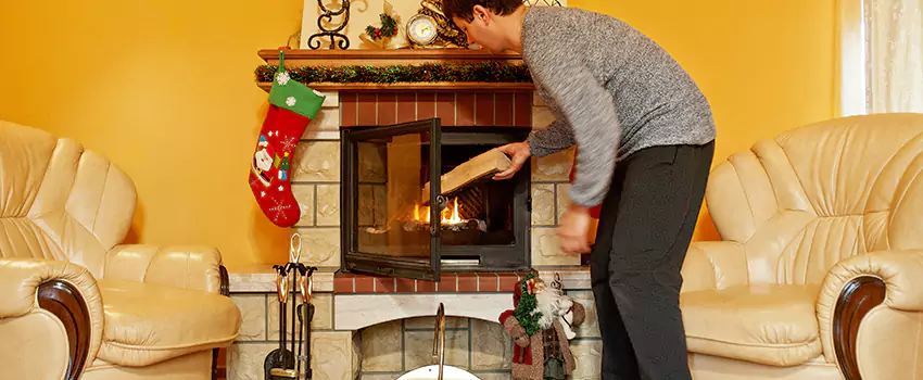 Gas to Wood-Burning Fireplace Conversion Services in Belmont, California