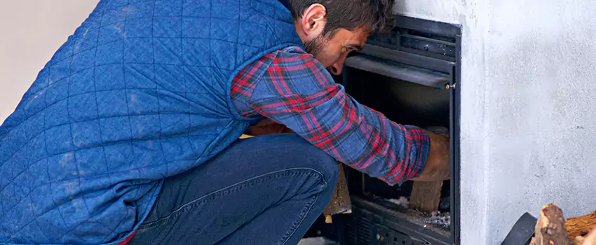 Gas Fireplace Inspection in Belmont, California