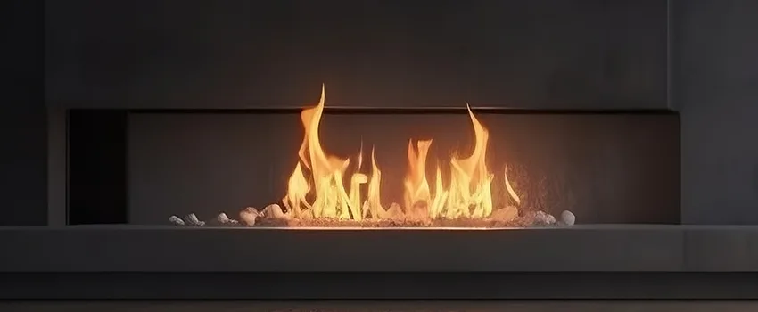 B-Vent Gas Fireplace Installation in Belmont, CA