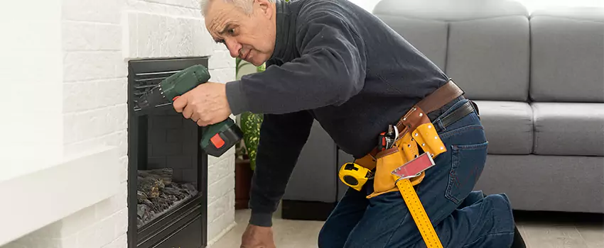 New Indoor Fireplace Installation in Belmont, California