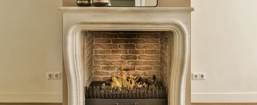 Vintage-style Fireplace Redesign in Belmont, California