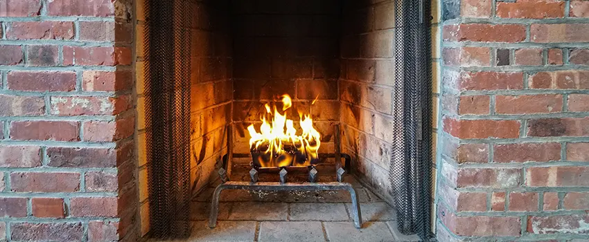 Repairing Damaged Fireplace Tiles in Belmont, California