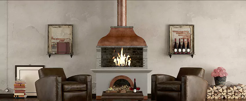 Thelin Hearth Products Providence Pellet Insert Fireplace Installation in Belmont, CA