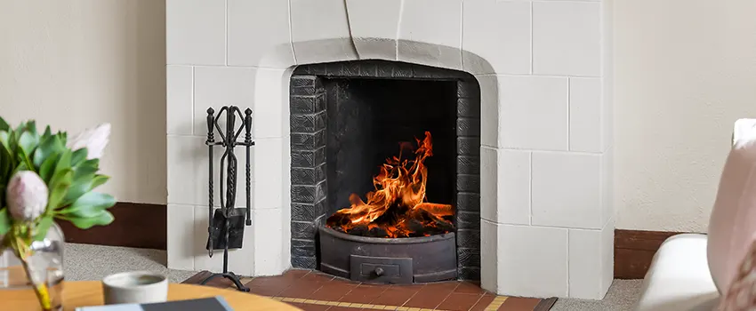 Classic Open Fireplace Design Services in Belmont, California