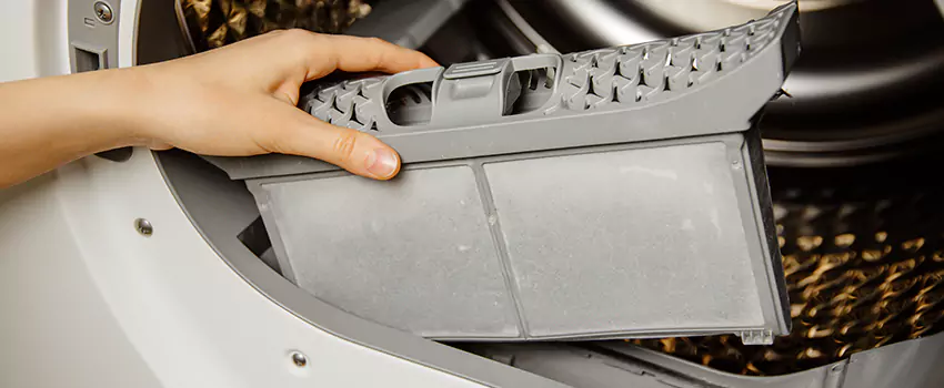 Signs Of A Clogged Dryer Lint Trap in Belmont, California