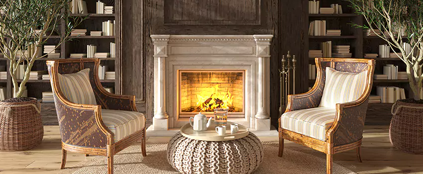 Fireplace Conversion Cost in Belmont, California