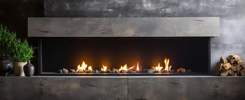 Gas Fireplace Front And Firebox Repair in Belmont, CA